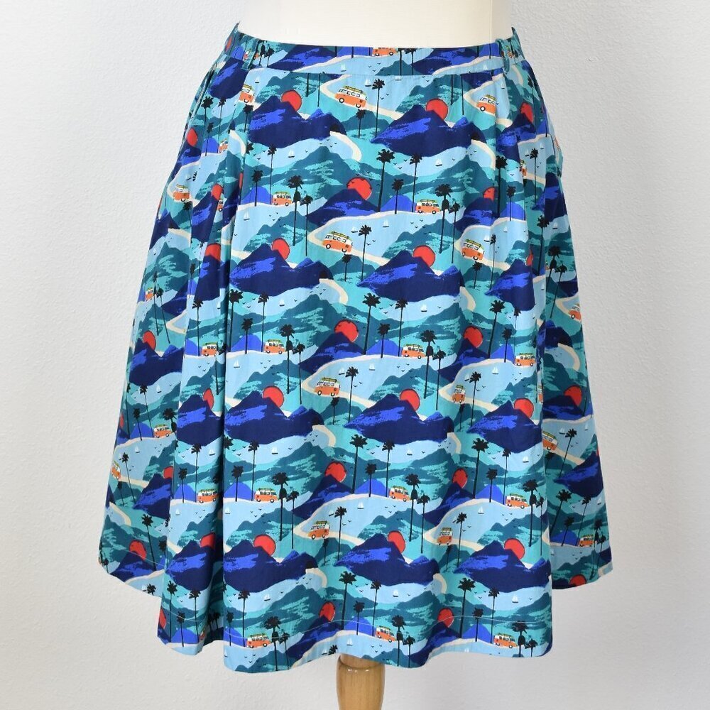 Emily and Fin ModCloth Pippa Skirt Road Trippin NEW - 3X